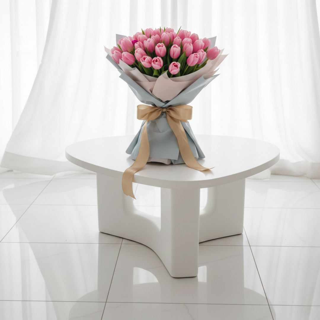 Blush Bloom Tulip Bouquet