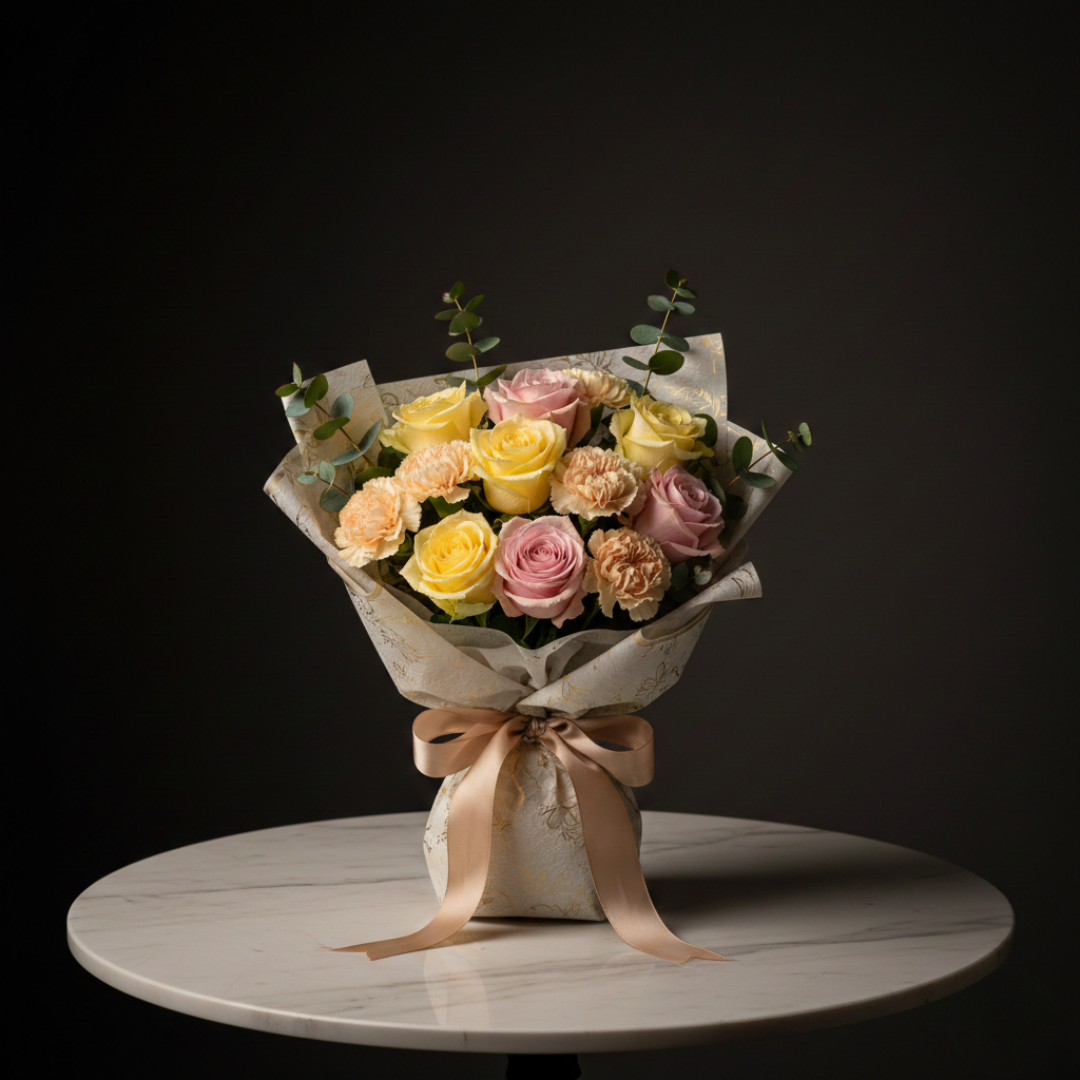 Pastel Sunshine Bouquet