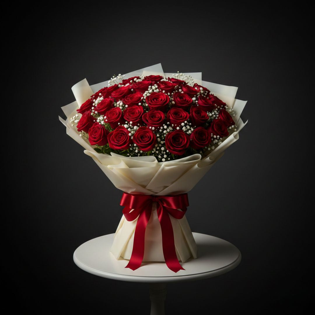 Royal Valentine's Rose Bouquet