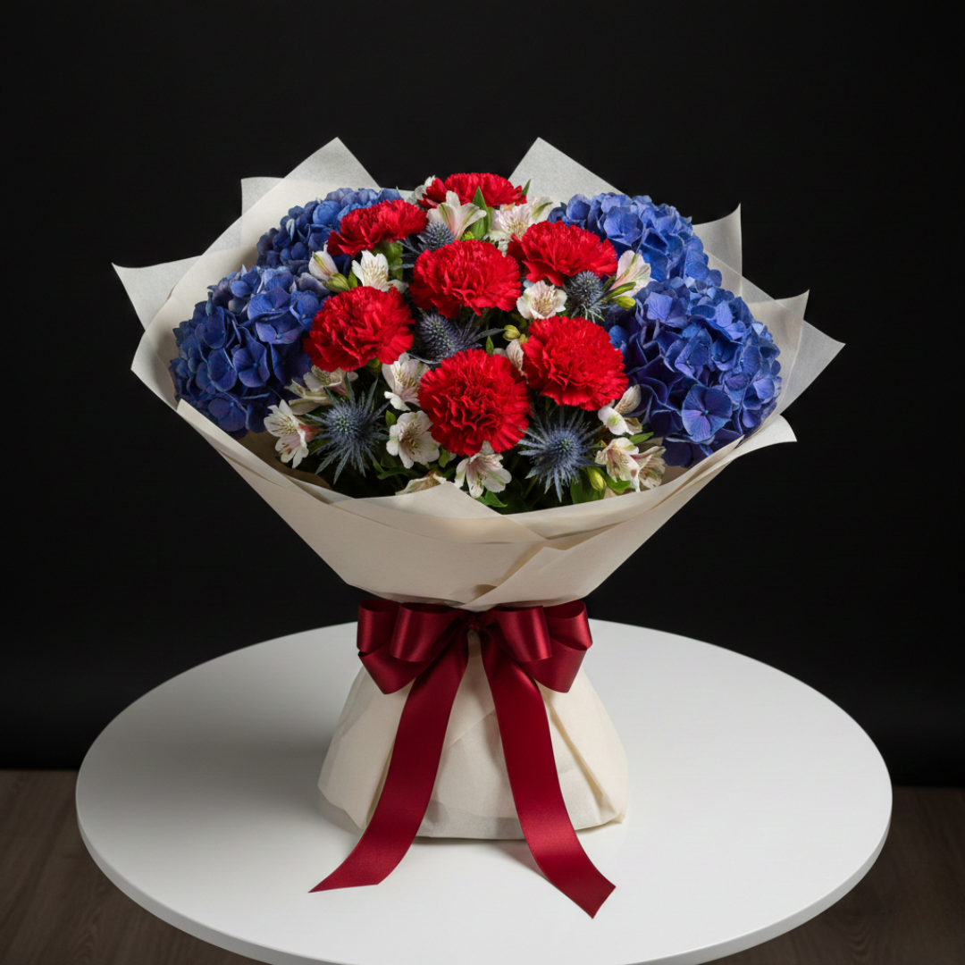 Royal Crimson & Blue Harmony