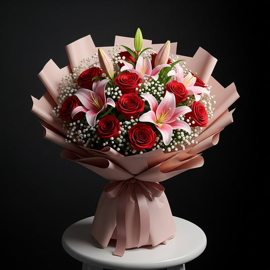 Crimson Lily Romance