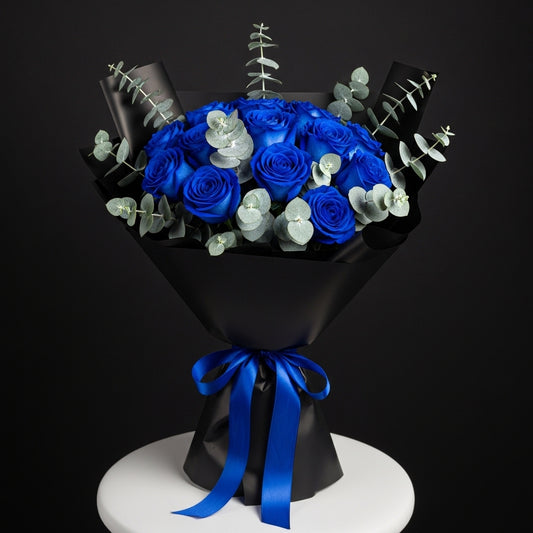 Midnight Sapphire Bloom