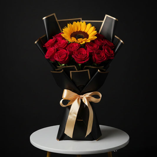 Valentine's Sun-Kissed Love Bouquet