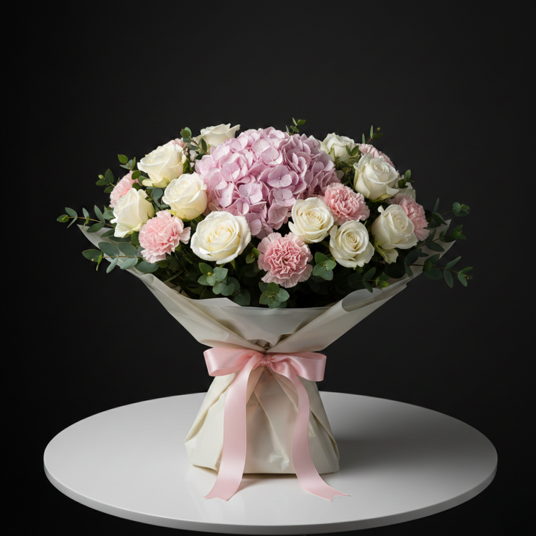 White & Pink Harmony