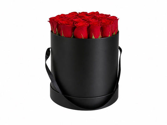 Luxury 30 Deep Red Roses Box