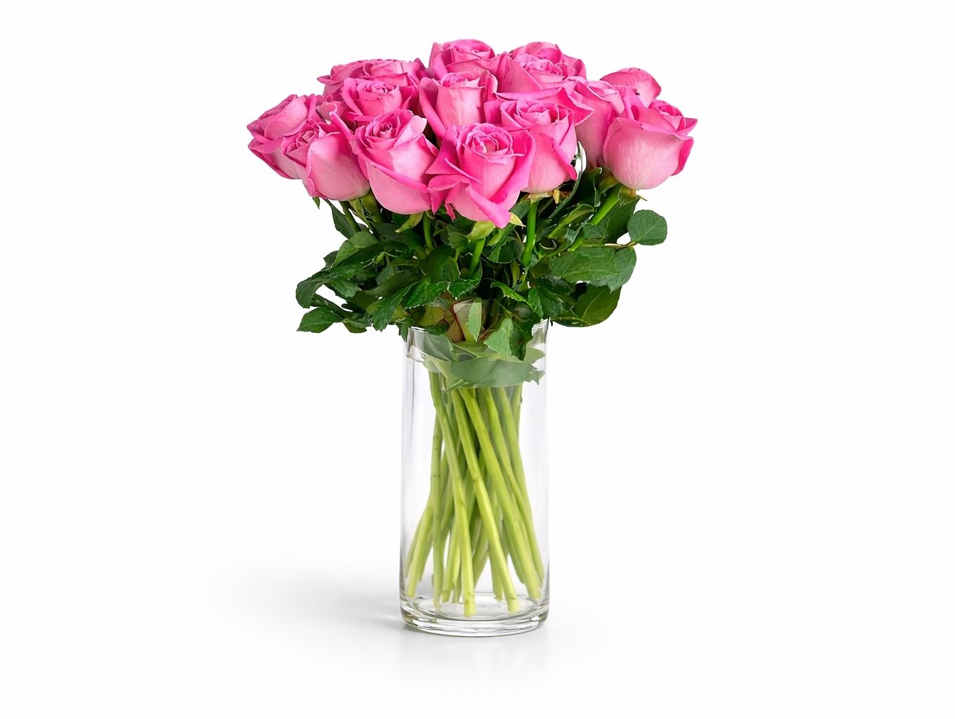 Pink Flower Vase