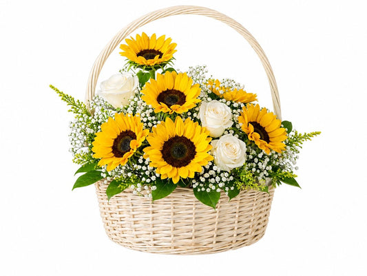 Sunlit Harmony Basket