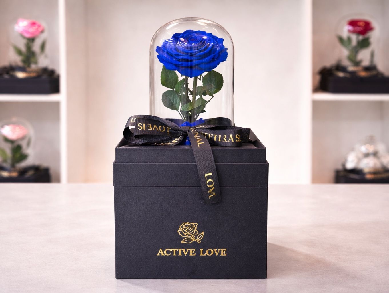 Royal Blue Eternal Rose