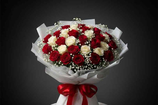The Eternal Valentine’s Rose Bouquet