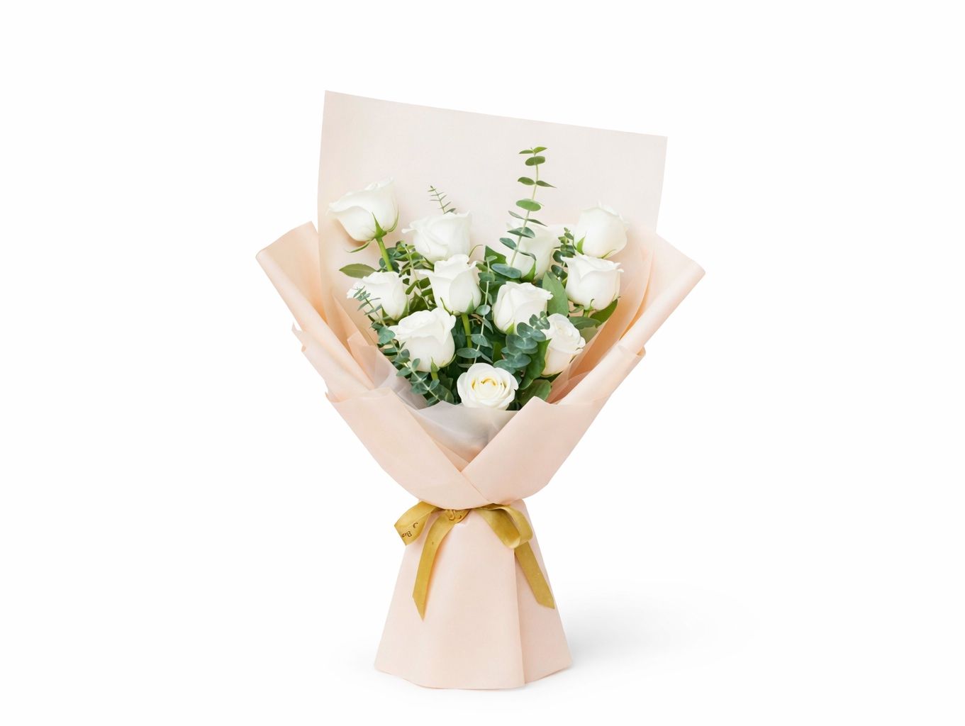 Floral Innocence White Bouquet