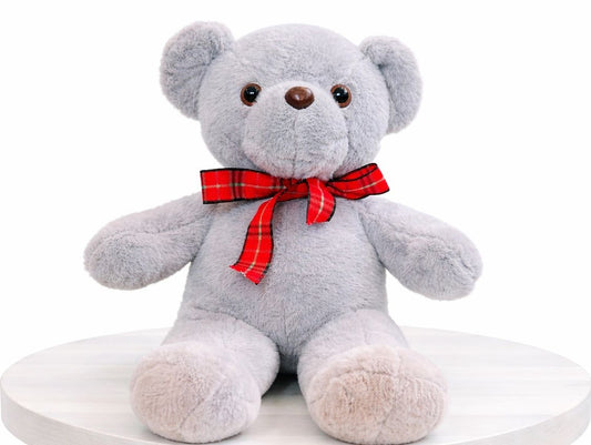 Classic Grey Teddy Bear