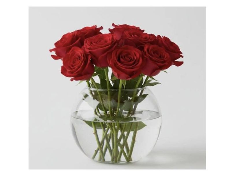 Crimson Embrase Vase