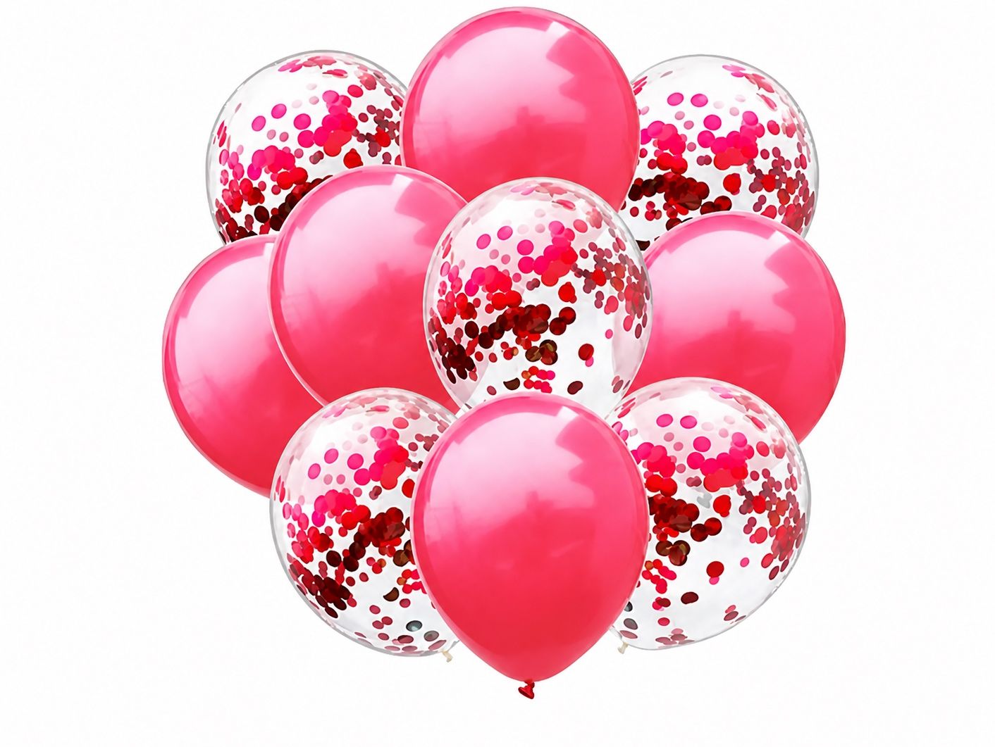 Set of Red Balloons