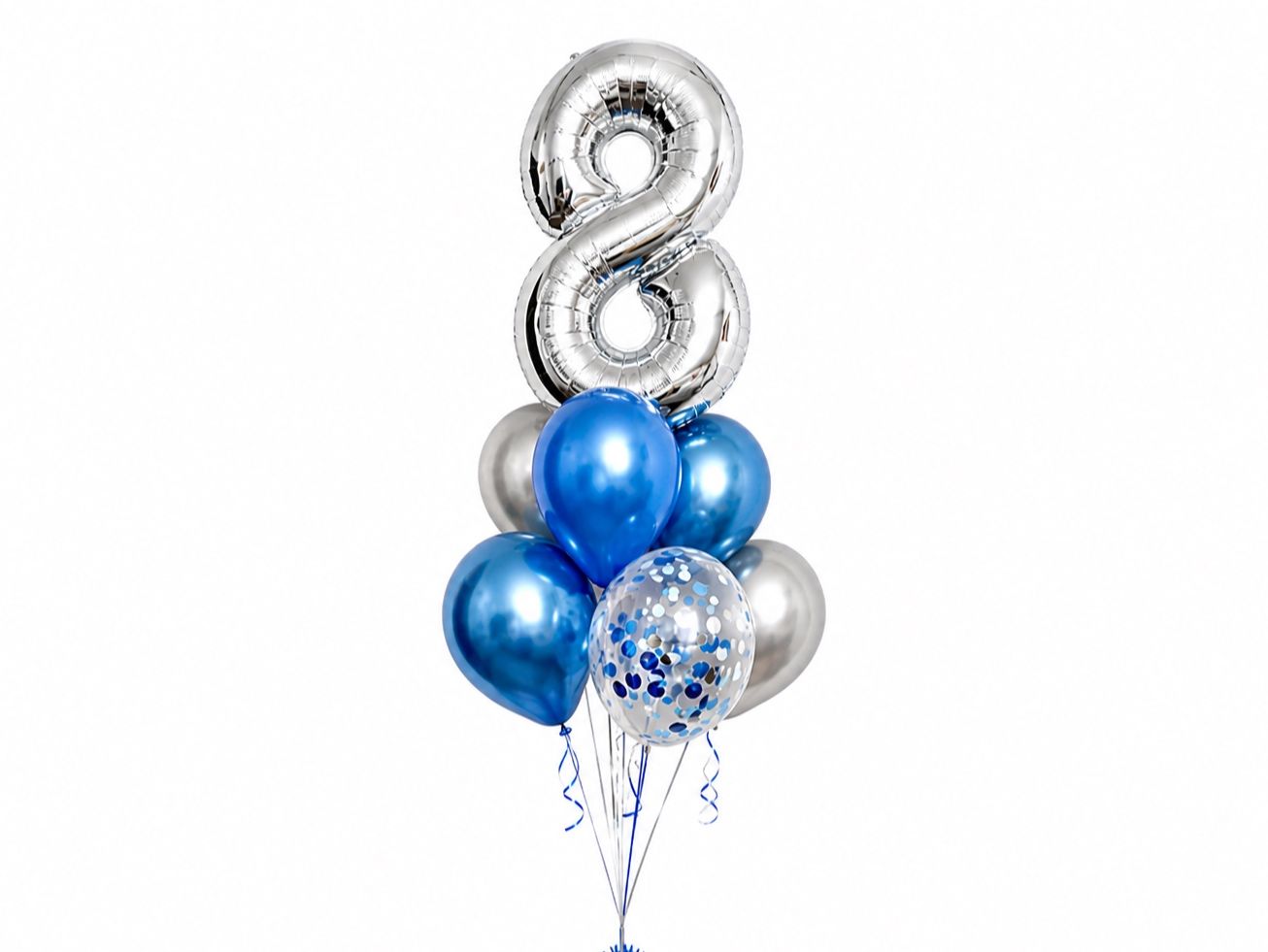 Number Balloon Set Boy