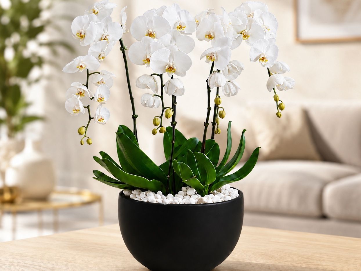 White Orchid Royal Charm